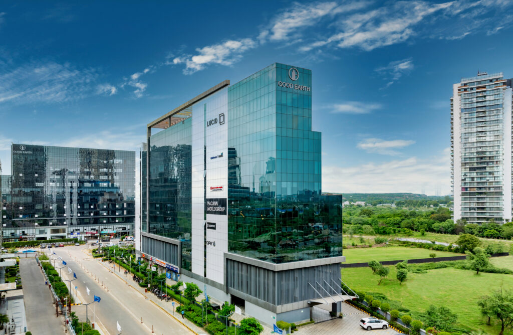 The cuilding where Centric India's new office is located.