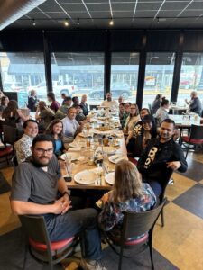 Tornado relief St. Louis 2025 pizza party